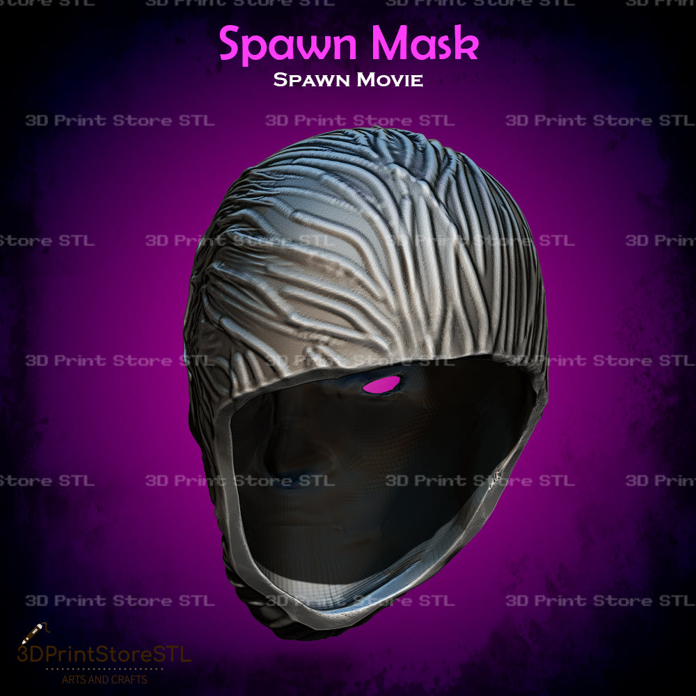 Spawn Mask Cosplay Spawn Movie 3D Print Model STL File 3DPrintStoreSTL