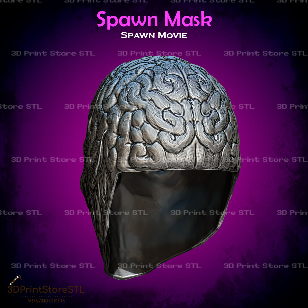 Spawn Mask Cosplay Spawn Movie 3D Print Model STL File 3DPrintStoreSTL