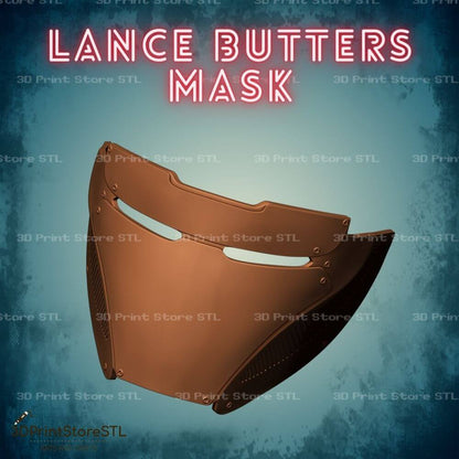 Lance Butters Mask Cosplay 3D Print Model STL File 3DPrintStoreSTL