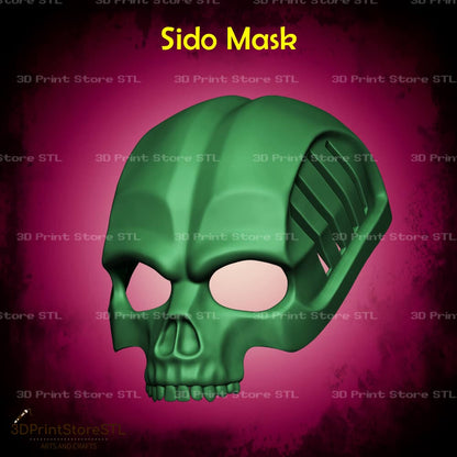 Sido Mask Cosplay 3D Print Model STL File 3DPrintStoreSTL