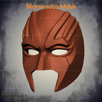 Marsimoto Mask Cosplay 3D Print Model STL File 3DPrintStoreSTL