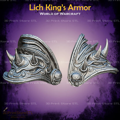 Lich King Armor Cosplay World Of Warcraft 3D Print Model STL File 3DPrintStoreSTL