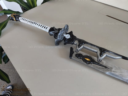 Virtuous Treaty Sword Cosplay NieR Automata 3D Print Model STL File + Taxes 3DPrintStoreSTL