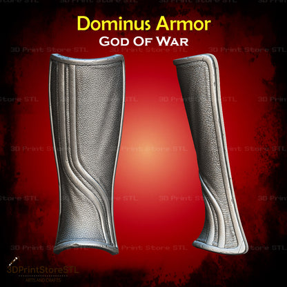 Dominus Armor STL File for God of War Cosplay and 3D Print Model