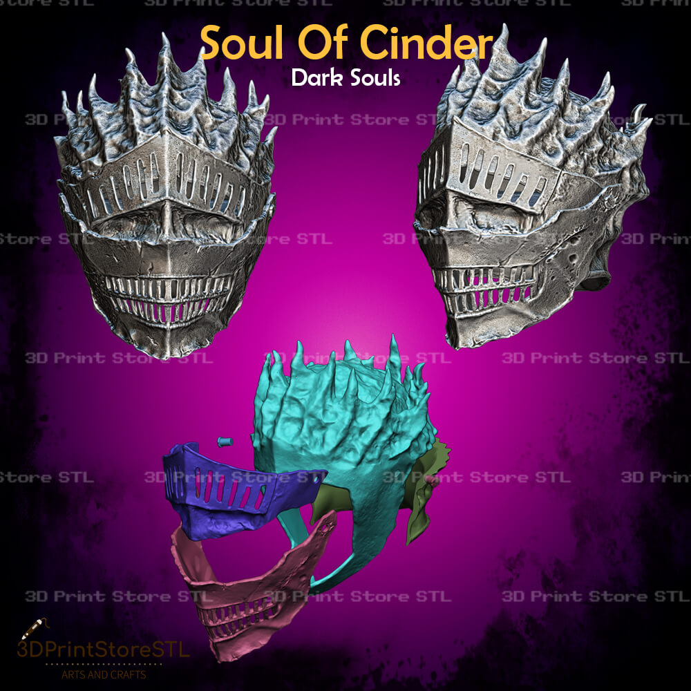Firelink Set STL File for Dark Souls Cosplay and 3D Print Model 