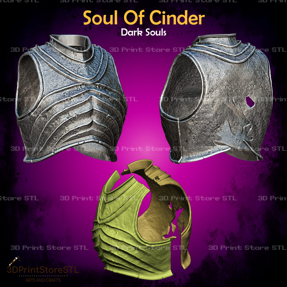 Firelink Set STL File for Dark Souls Cosplay and 3D Print Model 