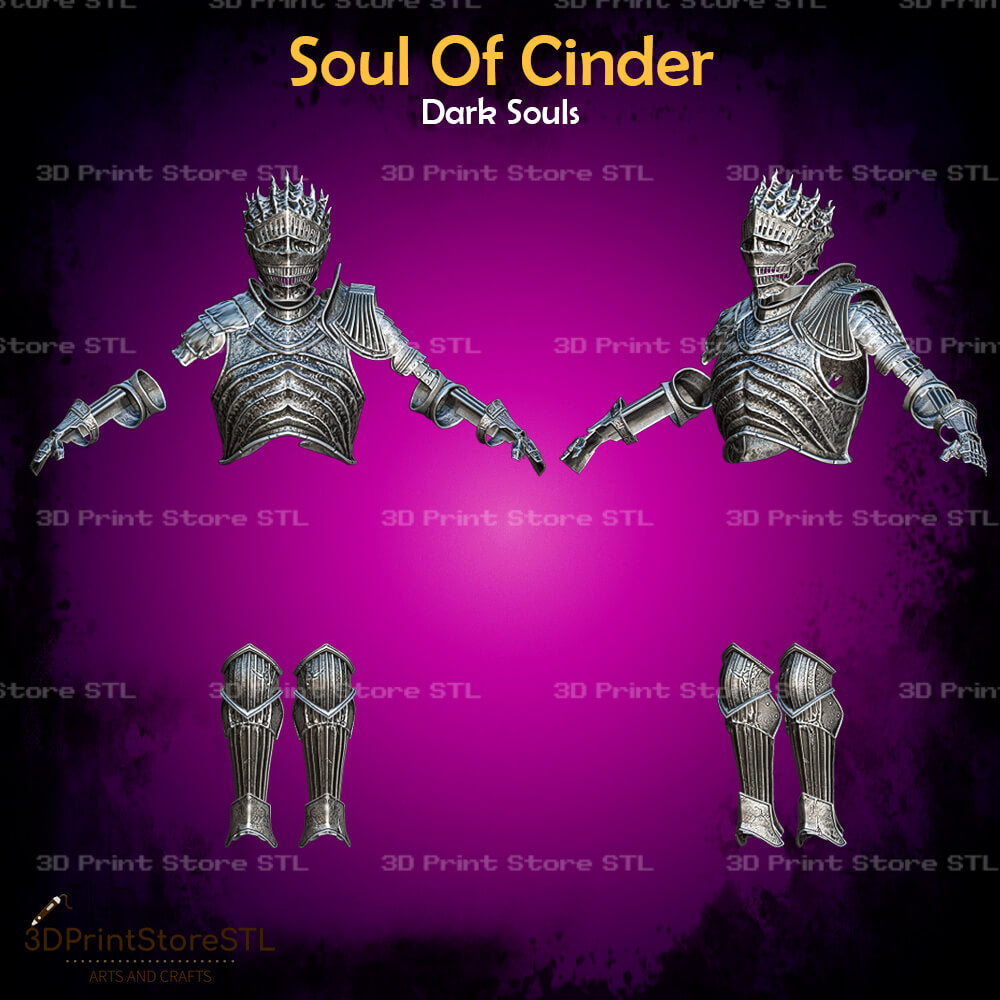 Firelink Set STL File for Dark Souls Cosplay and 3D Print Model 