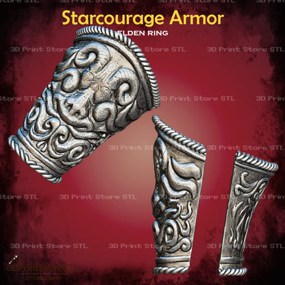 Starscourge Radahn Set STL File for Elden Ring Cosplay and 3D Print Model