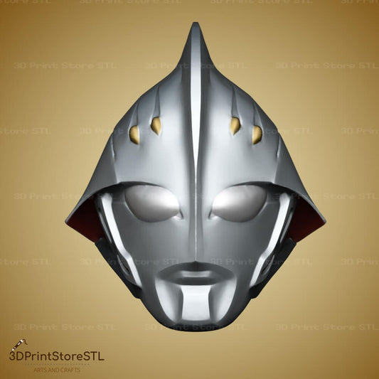 Galaxy Ultraman Helmet Cosplay Halloween 3D Print Model STL File 3DPrintStoreSTL