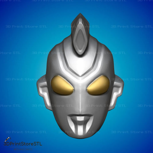 Galaxy Ultraman Helmet Cosplay Halloween 3D Print Model STL File 3DPrintStoreSTL