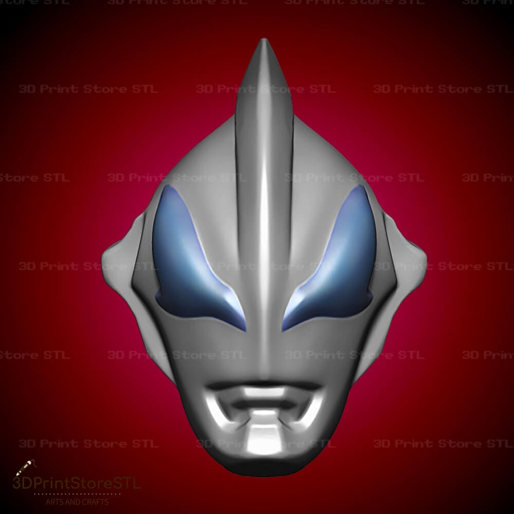 Galaxy Ultraman Helmet Cosplay Halloween 3D Print Model STL File 3DPrintStoreSTL