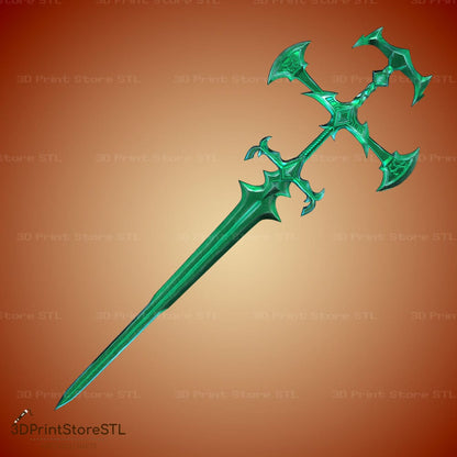 Viego Sword Cosplay League of Legends 3D Print Model STL File 3DPrintStoreSTL