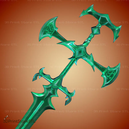 Viego Sword Cosplay League of Legends 3D Print Model STL File 3DPrintStoreSTL