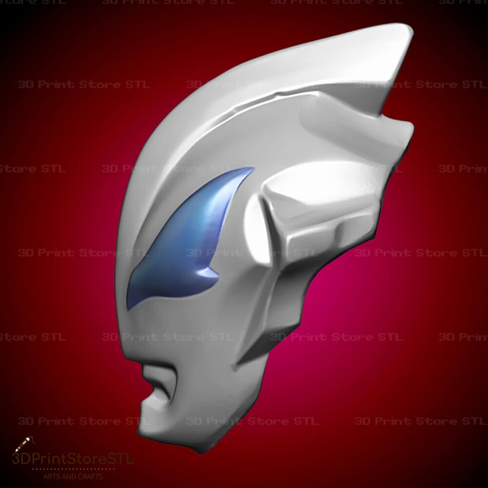 Galaxy Ultraman Helmet Cosplay Halloween 3D Print Model STL File 3DPrintStoreSTL