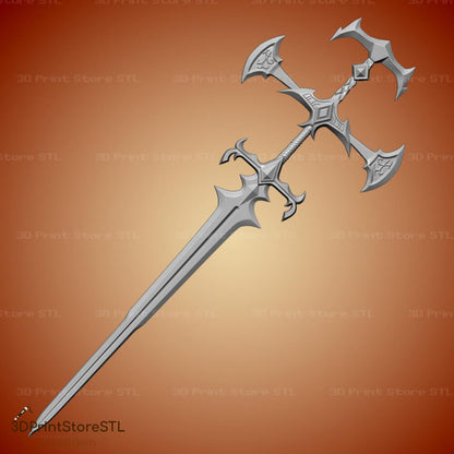 Viego Sword Cosplay League of Legends 3D Print Model STL File 3DPrintStoreSTL