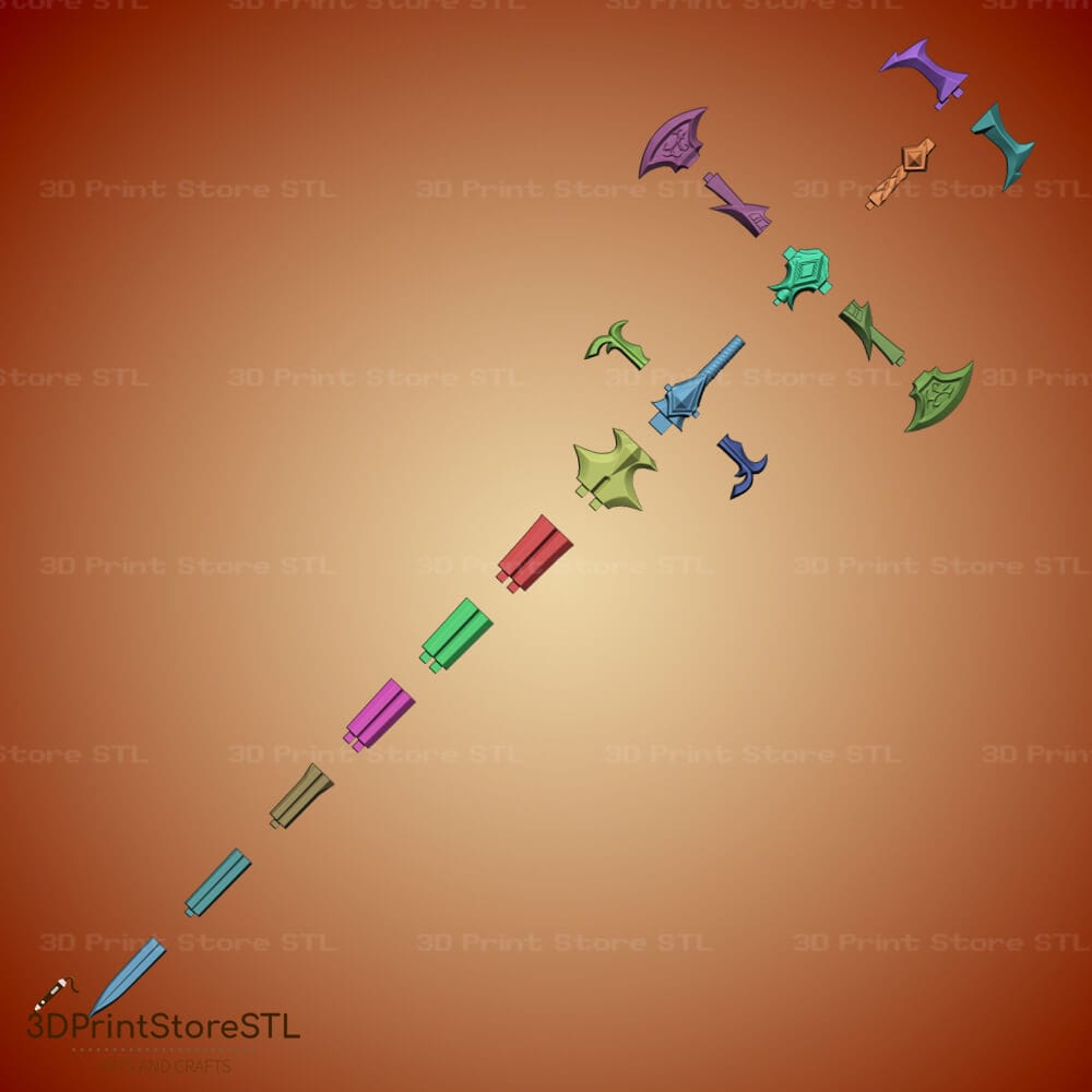 Viego Sword Cosplay League of Legends 3D Print Model STL File 3DPrintStoreSTL