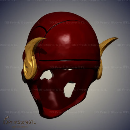 Flash Skull Mask Cosplay Halloween 3D Print Model STL File 3DPrintStoreSTL