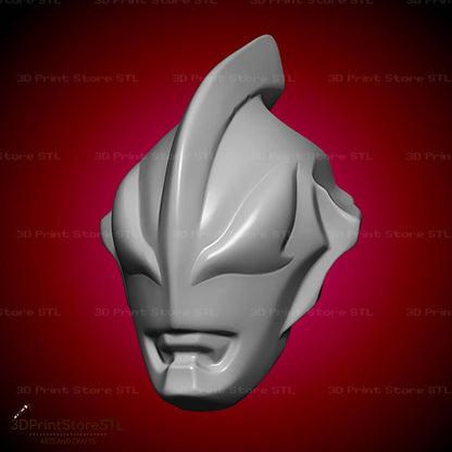 Galaxy Ultraman Helmet Cosplay Halloween 3D Print Model STL File 3DPrintStoreSTL