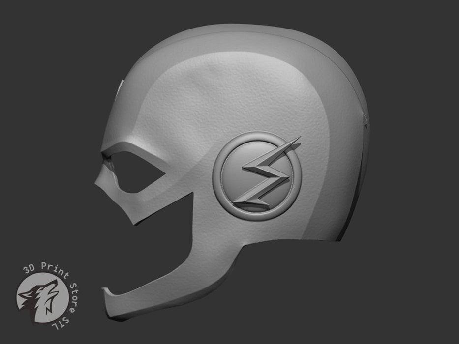 Flash Mask - The Flash + Taxes - 3DPrintStoreSTL