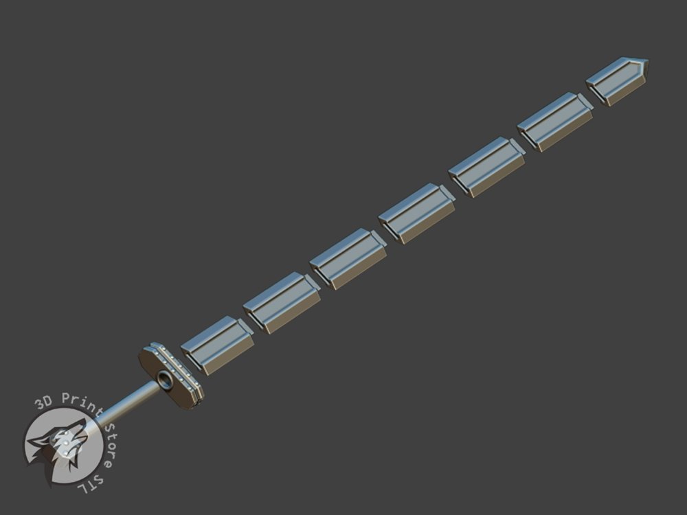 Guts weapon set - Berserk + Taxes - 3DPrintStoreSTL