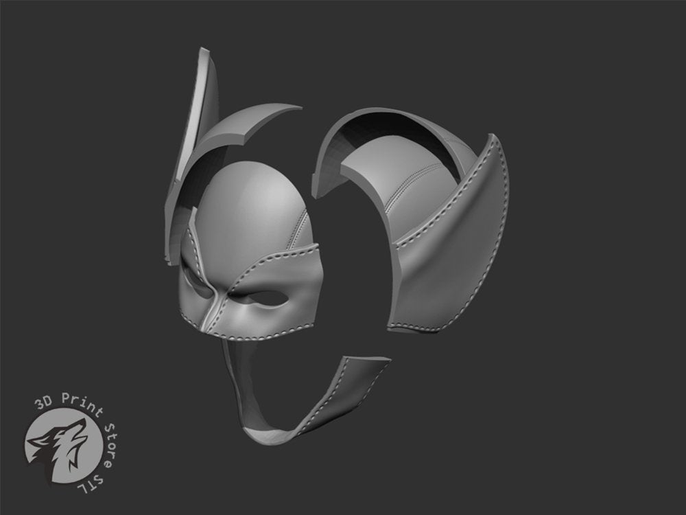 Laura Kinney Thornix Mask - Marvel Comics + Taxes - 3DPrintStoreSTL