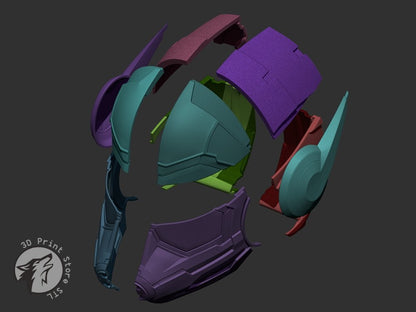 Wasp Helmet - Marvel Comics + Taxes - 3DPrintStoreSTL